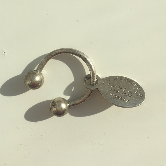 Tiffany & Co. Accessories - Vintage mini “return to” Tiffany & Co. keyring